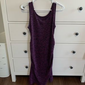 Sleeveless TShirt Maternity Dress